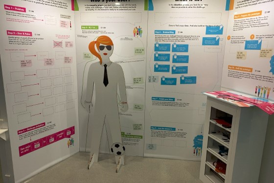 The design thinking playroom på BTECH